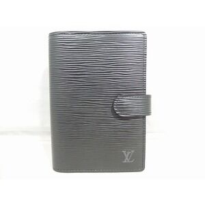 Louis Vuitton Agenda Epi Notebook Black